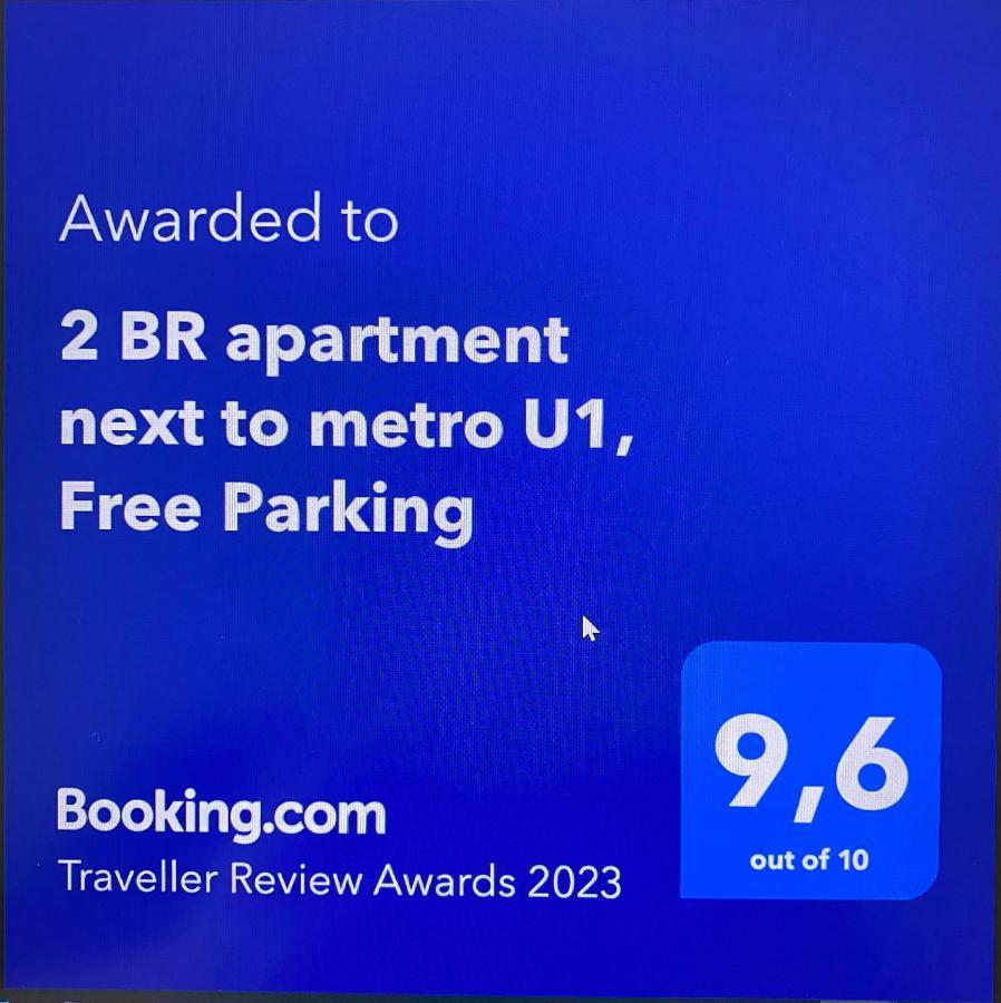 2 Bedroom Apartment Next To Metro U1 And Garage Parking Вена Экстерьер фото